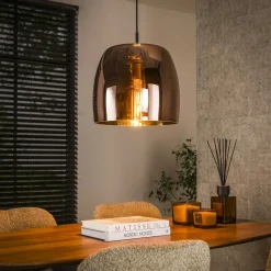 Plafonnier en métal effet maille ø 40 cm TRIBECA