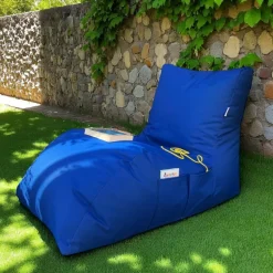 Pouf bain de soleil XXL imperméable – violet ARTA