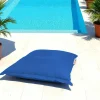 Pouf coussin de sol extérieur bleu - 100 cm ARTA
