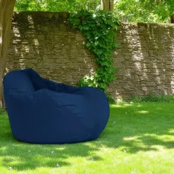 Pouf poire géant extérieur violet ARTA