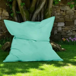 Pouf XXL extérieur bleu 180 cm ARTA