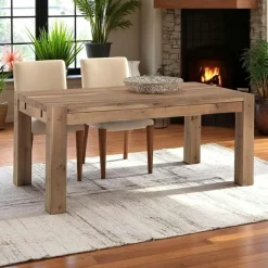 Rallonge 50cm Chêne pour table repas 150 et 180 FJORD