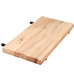 Rallonge pour les tables en chêne blanc bords naturels 300 cm PALERME (50 cm)