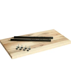 Rallonge pour table bords droits (180/200/240) chêne huilé ETNA