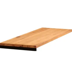 Rallonge pour table ronde extensible en chêne huilé 140 cm PALERME (50 cm)