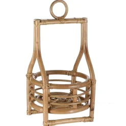 Support plante ou photophore rattan 40 cm