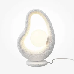 Suspension design effet béton gris – globe central LULING
