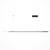 Suspension design LED – double barre noire minimaliste SALEM