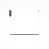 Suspension design LED – barre horizontale noire SALEM