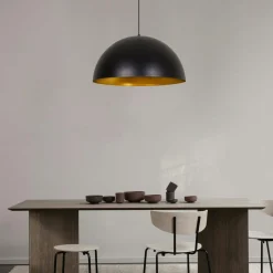 Suspension en verre fumé – 3 formes NOVA