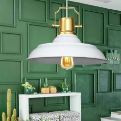 Suspension en verre strié 7 lampes ambrées NOVA