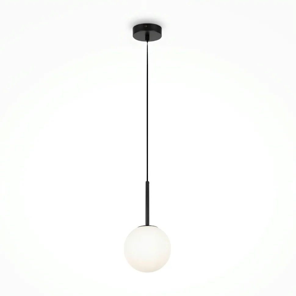 Suspension industrielle 1 lampe anneaux croisés TRIBECA
