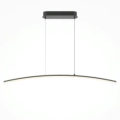 Suspension LED design - arc noir style minimaliste AVA