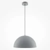 Suspension moderne de cuisine - dôme gris mat FLORA