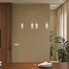 Suspension moderne double arche - verre ambré SOLANA