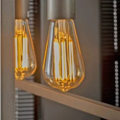Suspension vintage 7 lampes NOVA