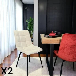 Table à manger bois et marqueterie 180 cm SYRACUSE