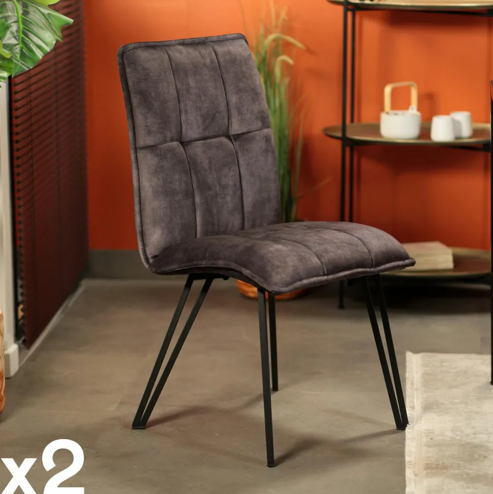 Table à manger bois recyclé style campagne 140 cm DENVER