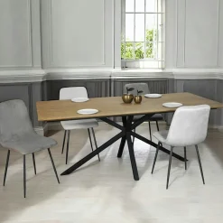 Table à manger en bois de teck recyclé 200 cm DEPOK