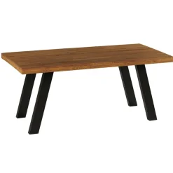 Table à manger en bois de pin massif brossé 180 cm GREENWICH