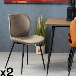 Table à manger en bois massif d'acacia avec bords arrondis 215 cm MELBOURNE