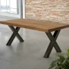 Table à manger en teck recyclé naturel 180 cm KERALA