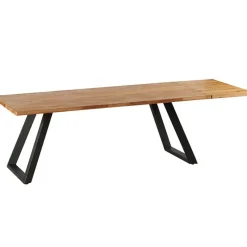 Table à manger extensible bois blanchi 200 cm COSTENTA
