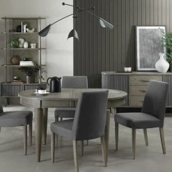 Table à manger extensible moderne 140-185 cm HOUSTON