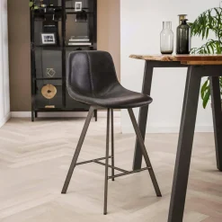 Table à manger ovale en marqueterie de chêne 200 cm ARLINGTON