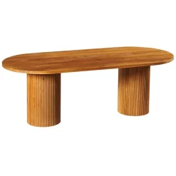 Table à manger ovale pieds design 220 cm IENA