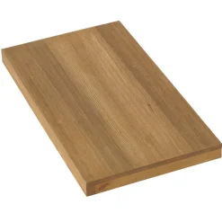 Table à manger ronde bois recyclé motif éventail 120 cm KORKAI