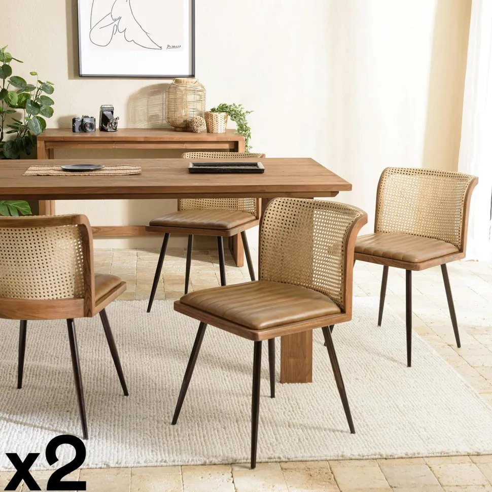 Table à manger vintage 200-240 PADANG
