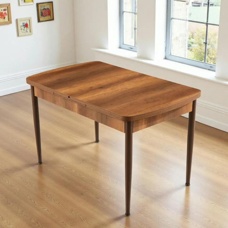 Table à manger vintage extensible 132-170 cm AROLA