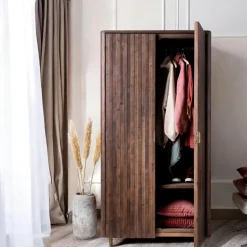 Table basse bois recyclé brun QUEENSTOWN
