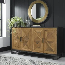 Table basse carrée style atelier SWING