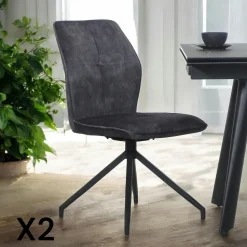 Table carrée extensible en chêne blanc 120 cm PALERME