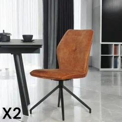 Table carrée extensible en chêne blanc 120 cm PALERME