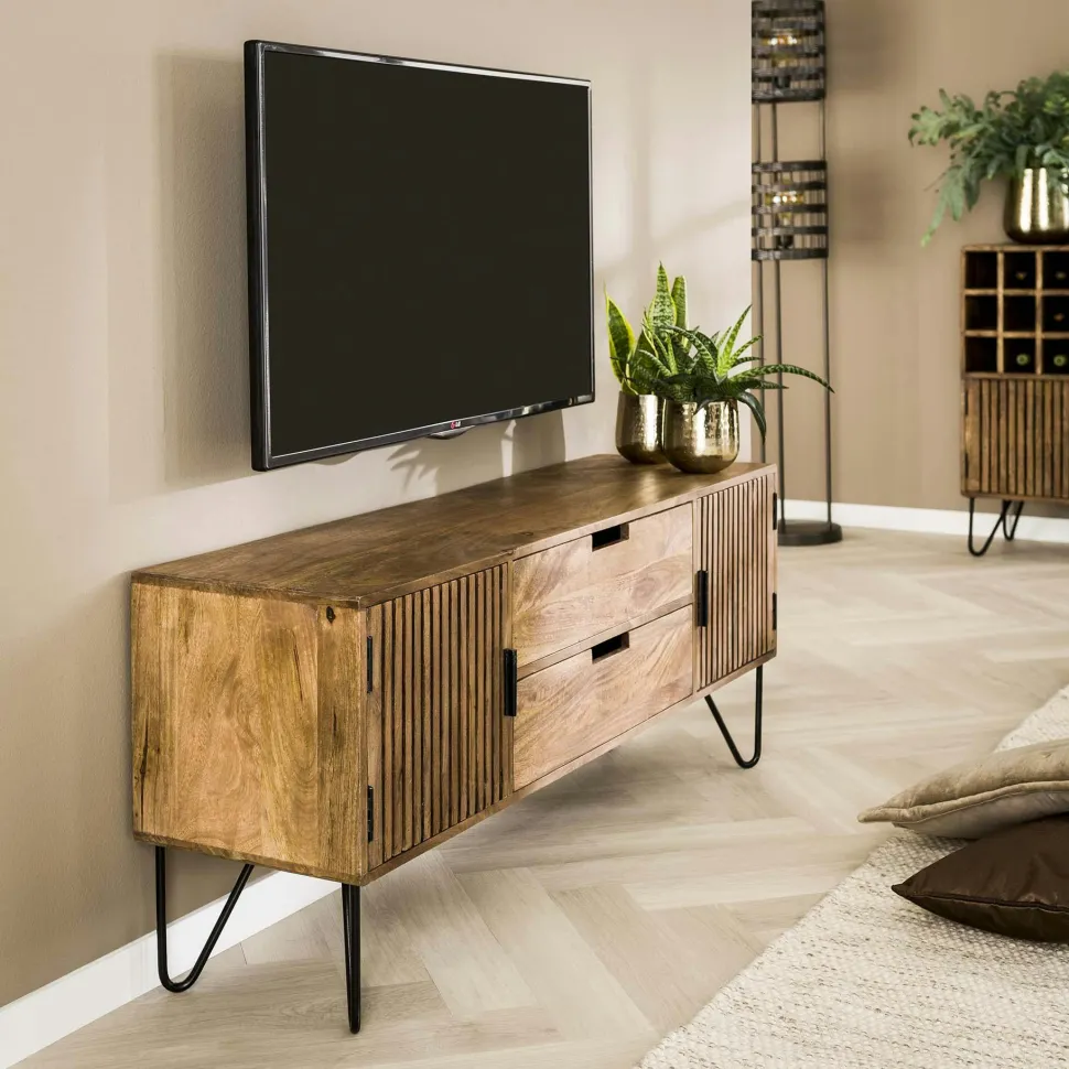 Table céramique extensible blanche marbrée 170-214 cm OTTAWA