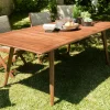 Table de jardin extensible 180/240 acacia BAHIA