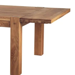 Table de repas carrée chêne massif 140 cm FJORD