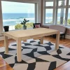 Table de repas Hévéa extensible 190/250x100x76cm ATTAN