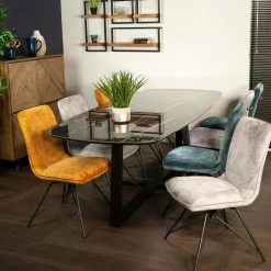 Table en céramique grise 240 cm FLORENCE