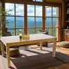 Table repas hévéa 180x100cm HELENA