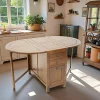 TABLE TRADITION ovale pliante 90cm