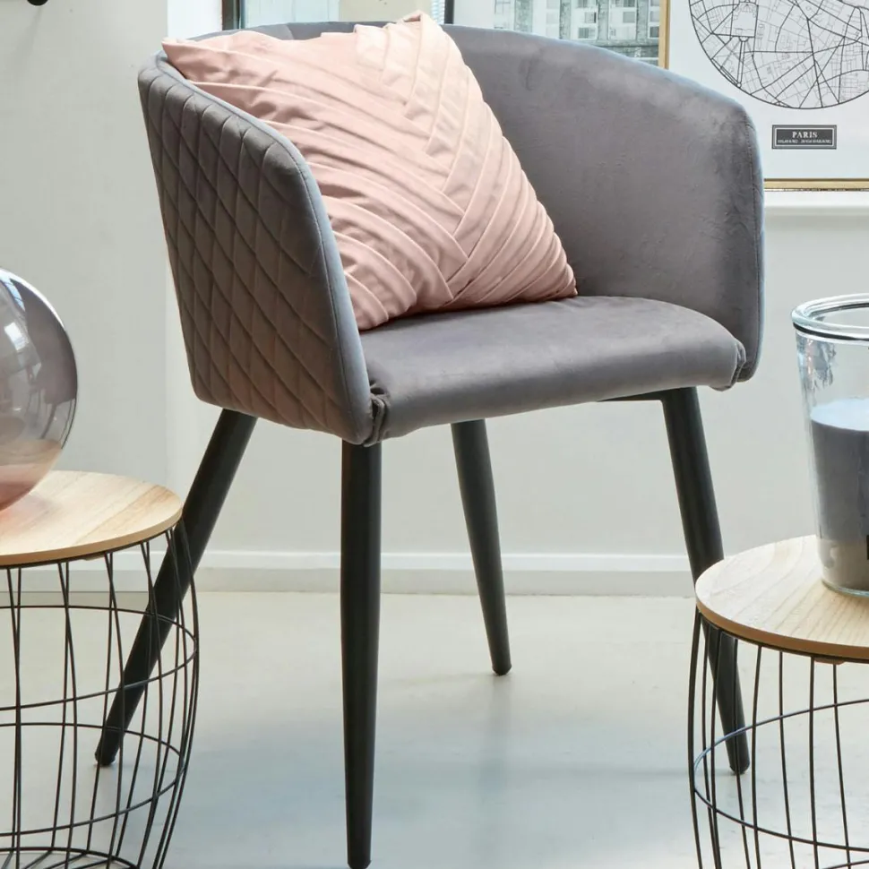 Tabouret de bar blanc (lot de 2) LEEDS