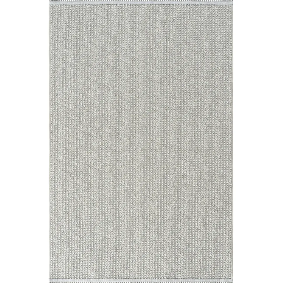 Tapis de salon gris – boucles en relief 120x180 cm ISTANBUL