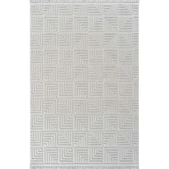 Tapis gris foncé – motif carré, 120x180 cm ISTANBUL