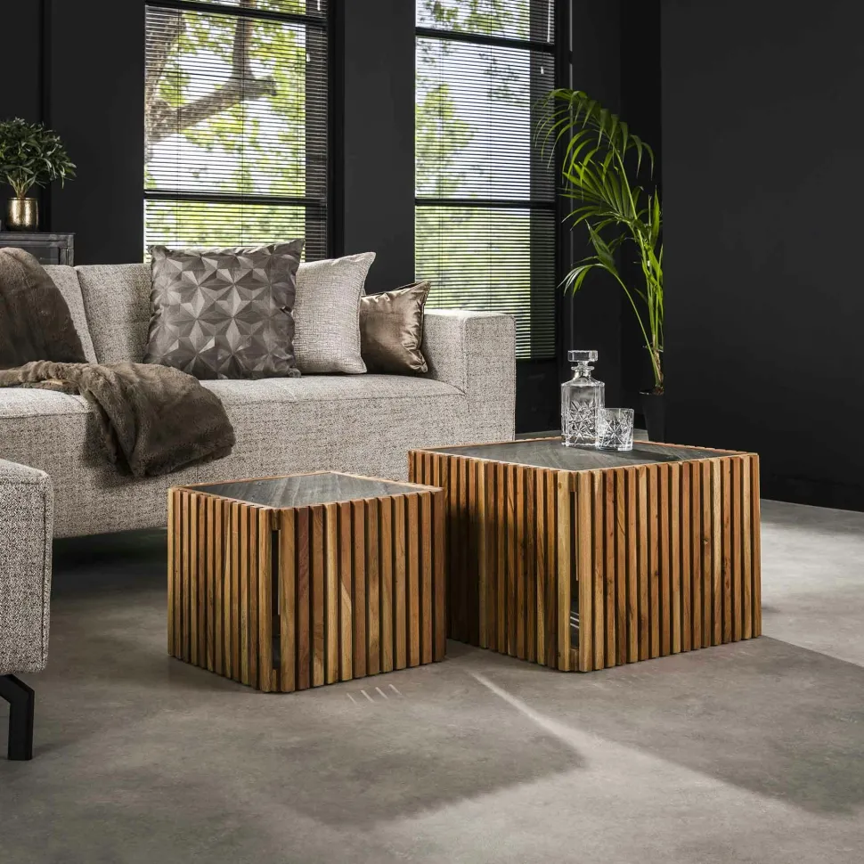 Tapis rectangulaire 200 x 290 cm laine tissée beige