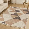 Tapis terracotta – triangles, 120x180 cm ISTANBUL