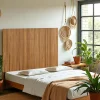 Tête de lit moderne bois – structure baguette, 145 cm IENA